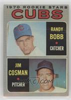 1970 Rookie Stars - Randy Bobb, Jim Cosman [COMC RCR Poor]