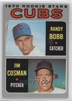 1970 Rookie Stars - Randy Bobb, Jim Cosman