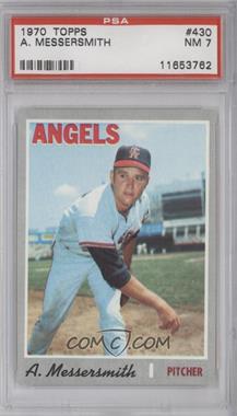 1970 Topps - [Base] #430 - Andy Messersmith [PSA 7 NM]