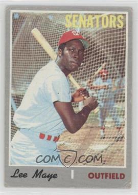 1970 Topps - [Base] #439 - Lee Maye [Good to VG‑EX]