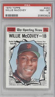 1970 Topps - [Base] #450 - Willie McCovey [PSA 8 NM‑MT]