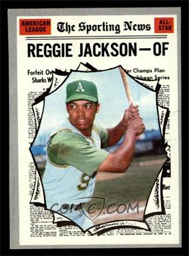 1970 Topps - [Base] #459 - Reggie Jackson [EX MT]