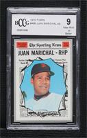 Juan Marichal [BCCG 9 Near Mint or Better]