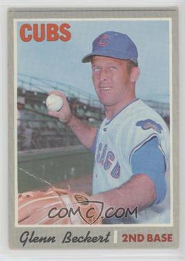 1970 Topps - [Base] #480 - Glenn Beckert [Poor to Fair]
