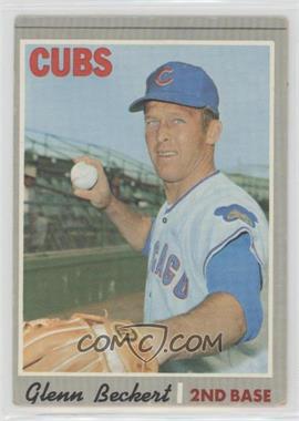 1970 Topps - [Base] #480 - Glenn Beckert [Poor to Fair]