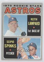 1970 Rookie Stars - Keith Lampard, Scipio Spinks
