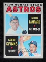 1970 Rookie Stars - Keith Lampard, Scipio Spinks