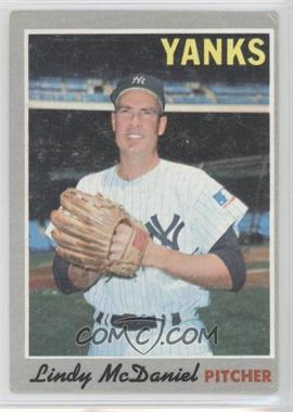 1970 Topps - [Base] #493 - Lindy McDaniel [Good to VG‑EX]