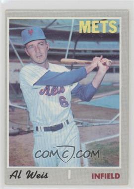 1970 Topps - [Base] #498 - Al Weis