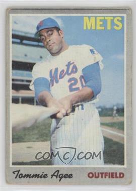 1970 Topps - [Base] #50 - Tommie Agee [COMC RCR Poor]
