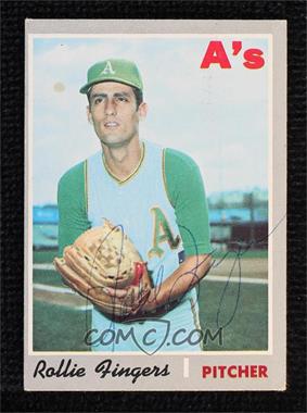 1970 Topps - [Base] #502 - Rollie Fingers [JSA Certified COA Sticker]