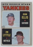 1970 Rookie Stars - John Ellis, Jim Lyttle [Good to VG‑EX]