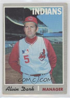 1970 Topps - [Base] #524 - Alvin Dark [Good to VG‑EX]