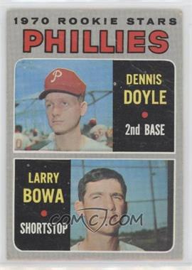 1970 Topps - [Base] #539 - 1970 Rookie Stars - Dennis Doyle, Larry Bowa [Poor to Fair]