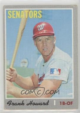 1970 Topps - [Base] #550 - Frank Howard [Good to VG‑EX]