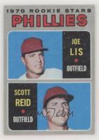 1970 Rookie Stars - Joe Lis, Scott Reid