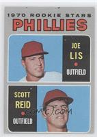 1970 Rookie Stars - Joe Lis, Scott Reid