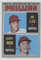 1970 Rookie Stars - Joe Lis, Scott Reid