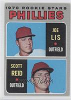 1970 Rookie Stars - Joe Lis, Scott Reid