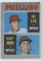 1970 Rookie Stars - Joe Lis, Scott Reid [Noted]