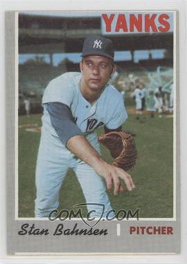 1970 Topps - [Base] #568 - Stan Bahnsen [Good to VG‑EX]