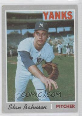 1970 Topps - [Base] #568 - Stan Bahnsen [Good to VG‑EX]