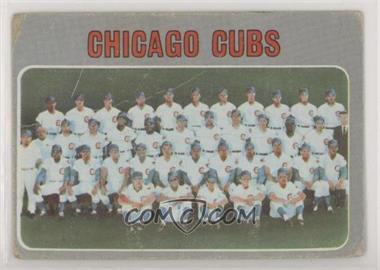 1970 Topps - [Base] #593 - Chicago Cubs Team [Poor to Fair]