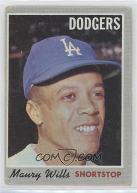 1970 Topps - [Base] #595 - Maury Wills [Good to VG‑EX]