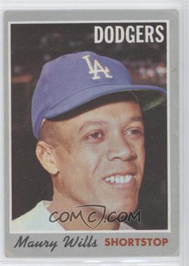 1970 Topps - [Base] #595 - Maury Wills