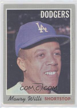 1970 Topps - [Base] #595 - Maury Wills