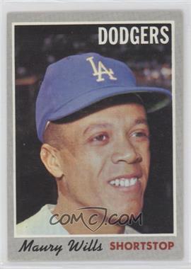 1970 Topps - [Base] #595 - Maury Wills