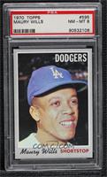 Maury Wills [PSA 8 NM‑MT]