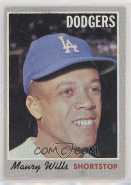 1970 Topps - [Base] #595 - Maury Wills [Good to VG‑EX]