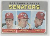 1970 Rookie Stars - Dick Stelmaszek, Gene Martin, Dick Such [Good to …