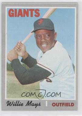 1970 Topps - [Base] #600 - Willie Mays