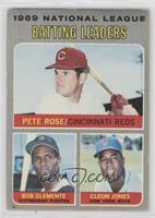 League Leaders - Pete Rose, Roberto Clemente, Cleon Jones [Good to VG…