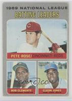 League Leaders - Pete Rose, Roberto Clemente, Cleon Jones [Good to VG…