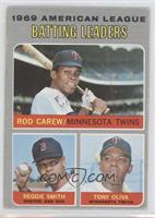 League Leaders - Rod Carew, Reggie Smith, Tony Oliva [Good to VG̴…