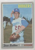 Don Sutton [Good to VG‑EX]