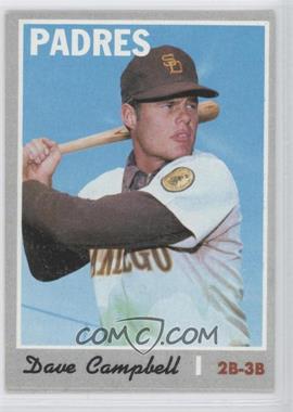 1970 Topps - [Base] #639 - High # - Dave Campbell