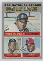 League Leaders - Willie McCovey, Hank Aaron, Lee May [EX to NM]