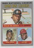 League Leaders - Willie McCovey, Hank Aaron, Lee May [Good to VG̴…