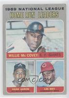League Leaders - Willie McCovey, Hank Aaron, Lee May [Poor to Fair]