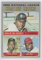 League Leaders - Willie McCovey, Hank Aaron, Lee May