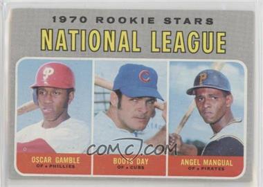 1970 Topps - [Base] #654 - High # - Oscar Gamble, Boots Day, Angel Mangual