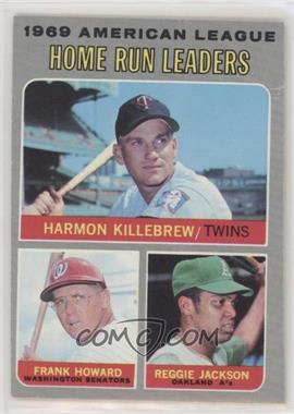 1970 Topps - [Base] #66 - League Leaders - Frank Howard, Reggie Jackson, Harmon Killebrew