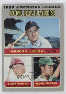 1970 Topps - [Base] #66 - League Leaders - Frank Howard, Reggie Jackson, Harmon Killebrew