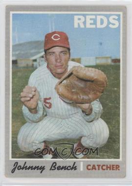 1970 Topps - [Base] #660 - High # - Johnny Bench [Good to VG‑EX]