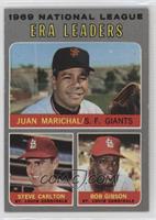 League Leaders - Juan Marichal, Steve Carlton, Bob Gibson