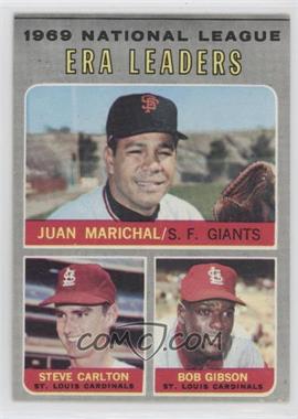 1970 Topps - [Base] #67 - League Leaders - Juan Marichal, Steve Carlton, Bob Gibson